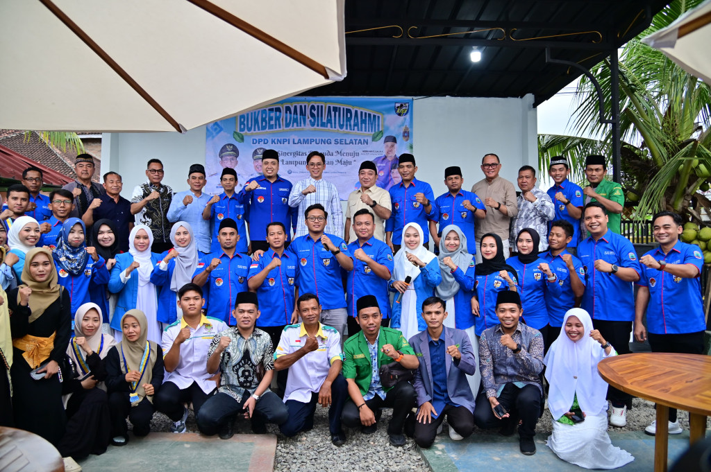 Hadir di Silaturahmi DPD KNPI, Ini Pesan Bupati Lampung Selatan Egi