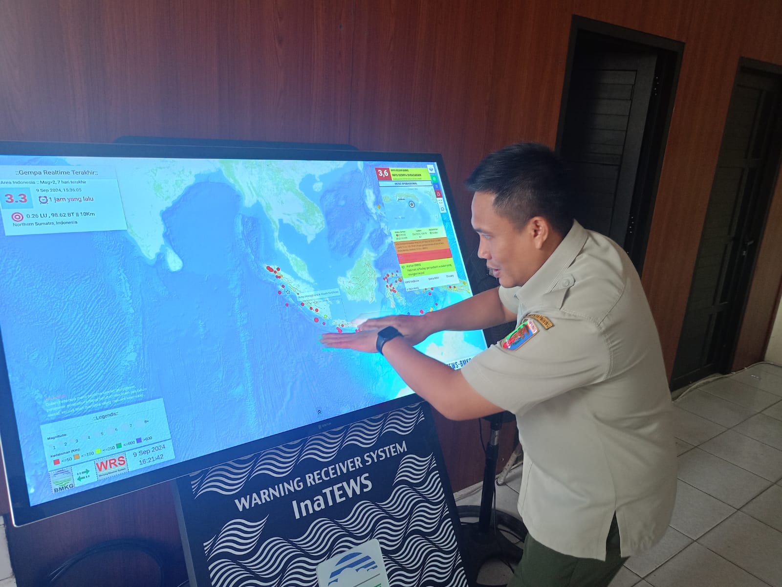 Pj. Gubernur Samsudin Minta Bupati dan Wali Kota Lakukan Upaya Kesiapsiagaan Ancaman Megathrust 