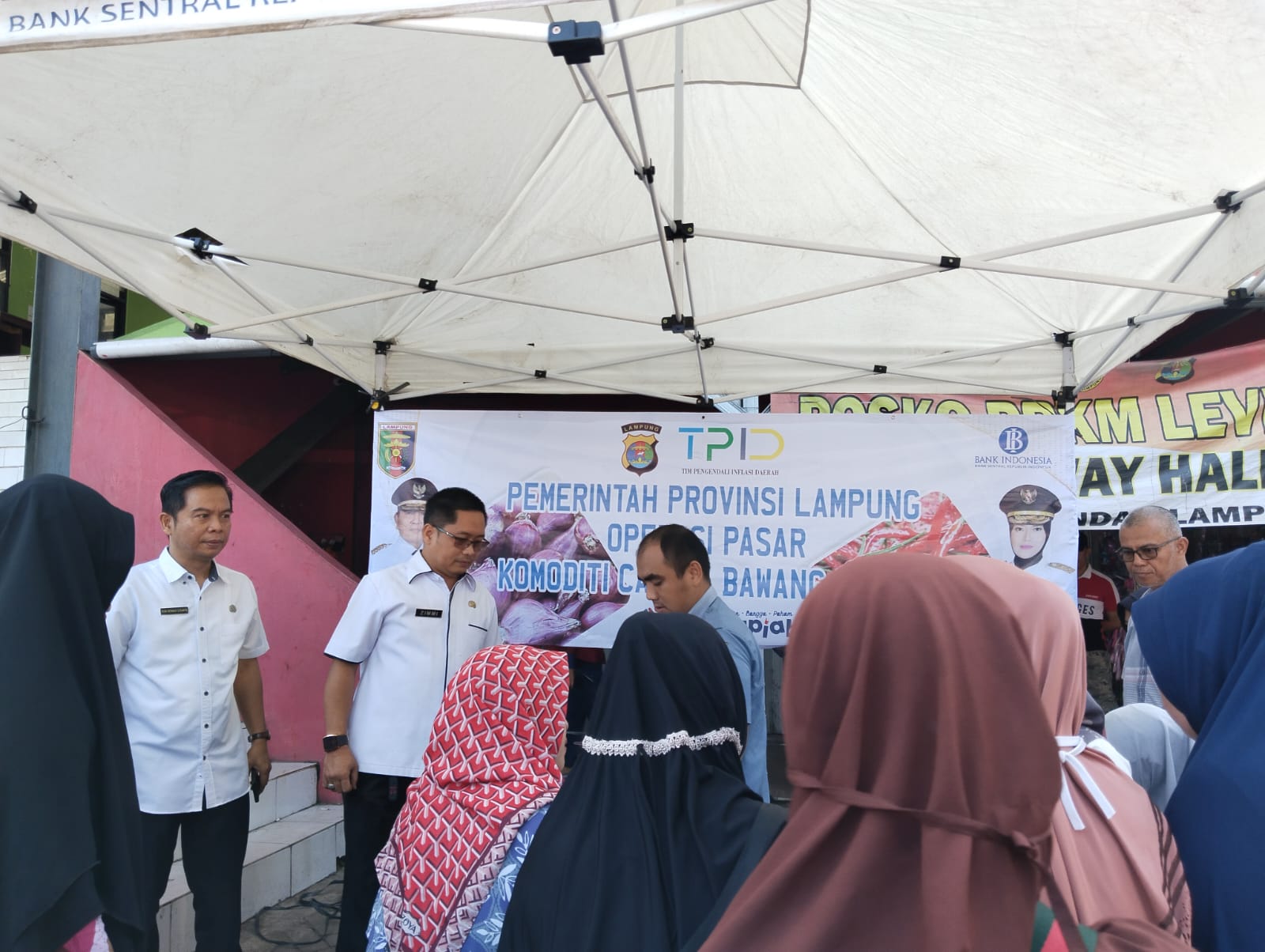 TPID Lampung Kembali Gelar Operasi Pasar Cabai dan Bawang Merah