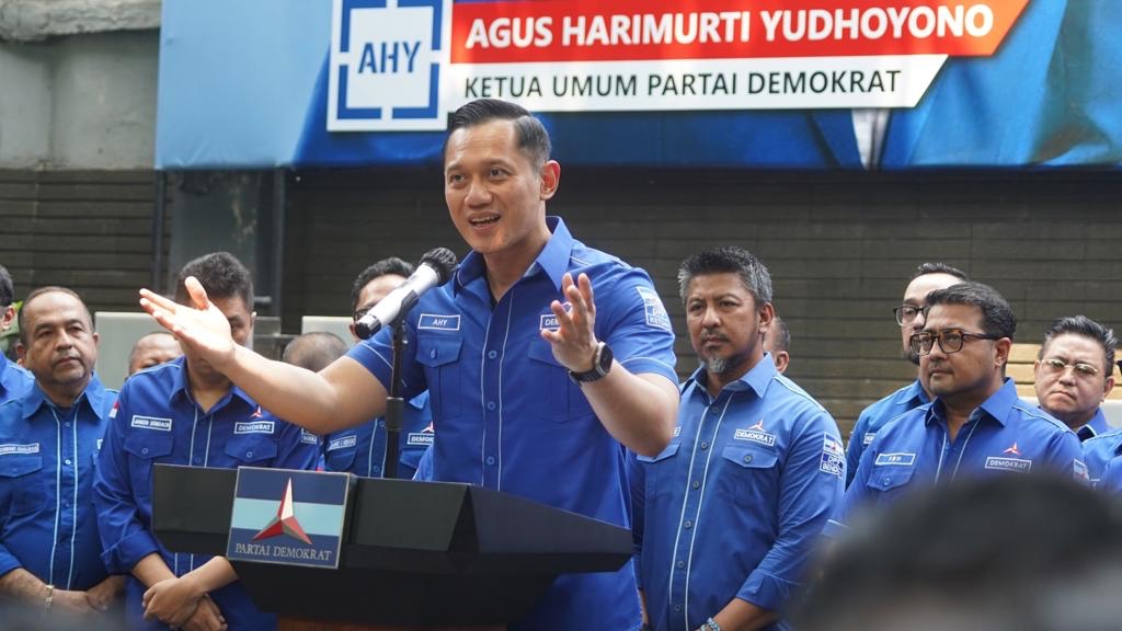Ketum Partai Demokrat AHY Konsolidasikan Mesin Partai di Lampung 