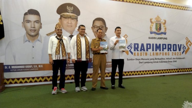 Rapimprov Kadin Lampung, Dorong Peningkatan Kolaborasi untuk Indonesia Emas 2045