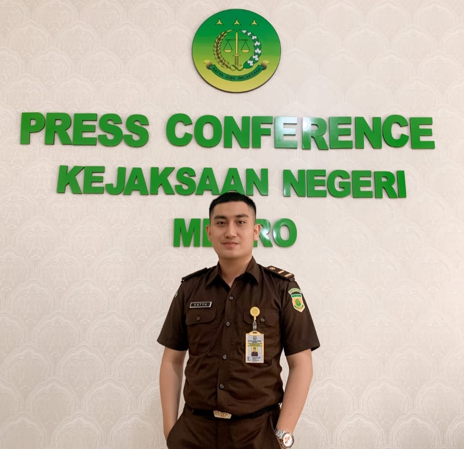 Nurman Satya Marga, Alumni Universitas Teknokrat Indonesia Bekerja di Kejaksaan Negeri Metro