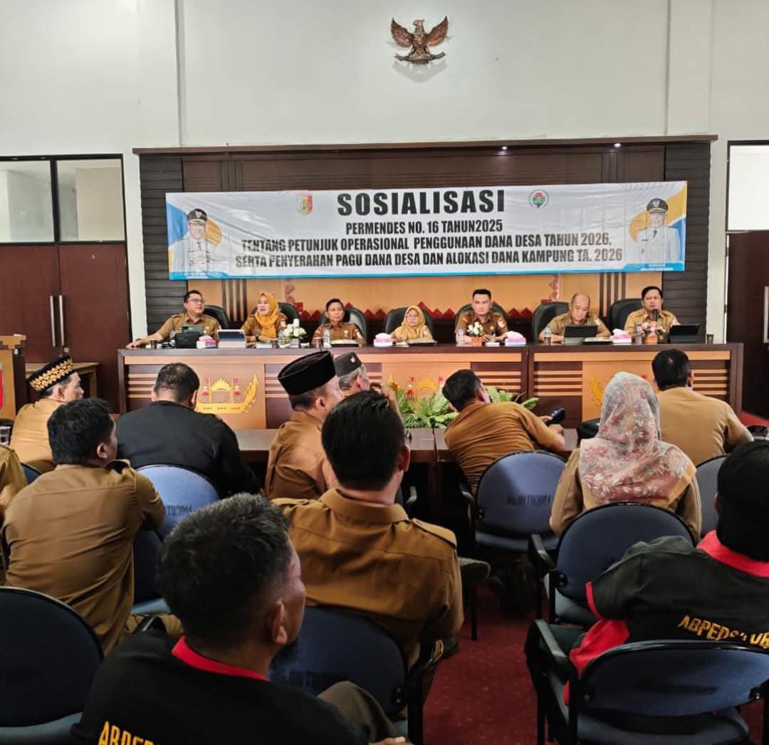 Dana Desa Jadi Sorotan, Pemkab Tulang Bawang Tekankan Kepatuhan Perizinan