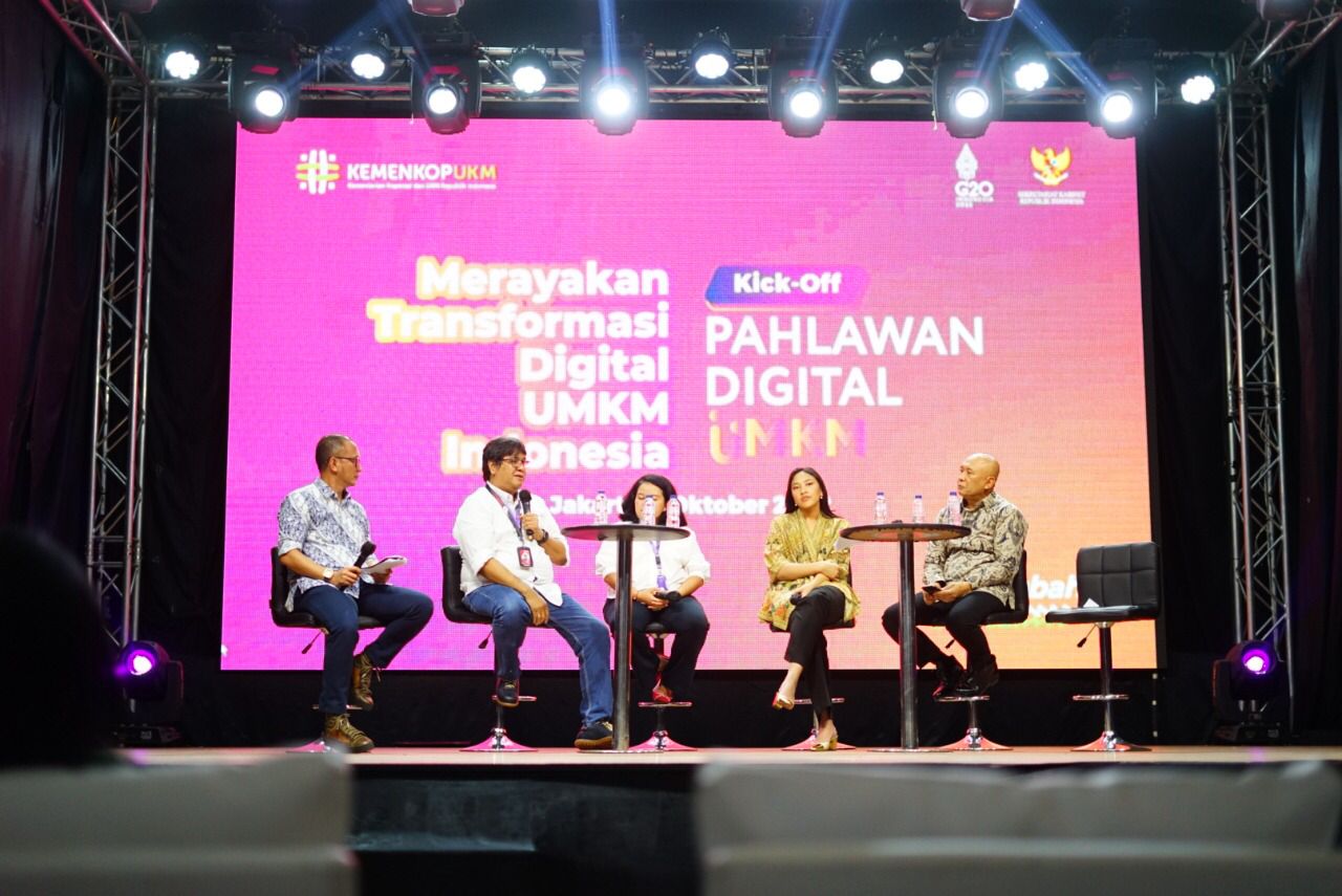 Telkomsel Berpartisipasi dalam Kick Off Pahlawan Digital UMKM 2022