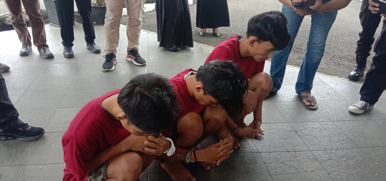 Satreskrim Polres Lampung Utara Amankan Enam Orang dari 10 Pelaku Kasus Rudapaksa