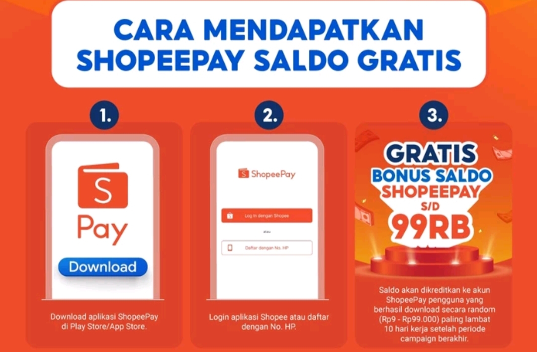 Buka Link ShopeePay, Kamis 12 September 2024, Raih Saldo Shopee Gratis Rp 70 Ribu Tanpa Top Up