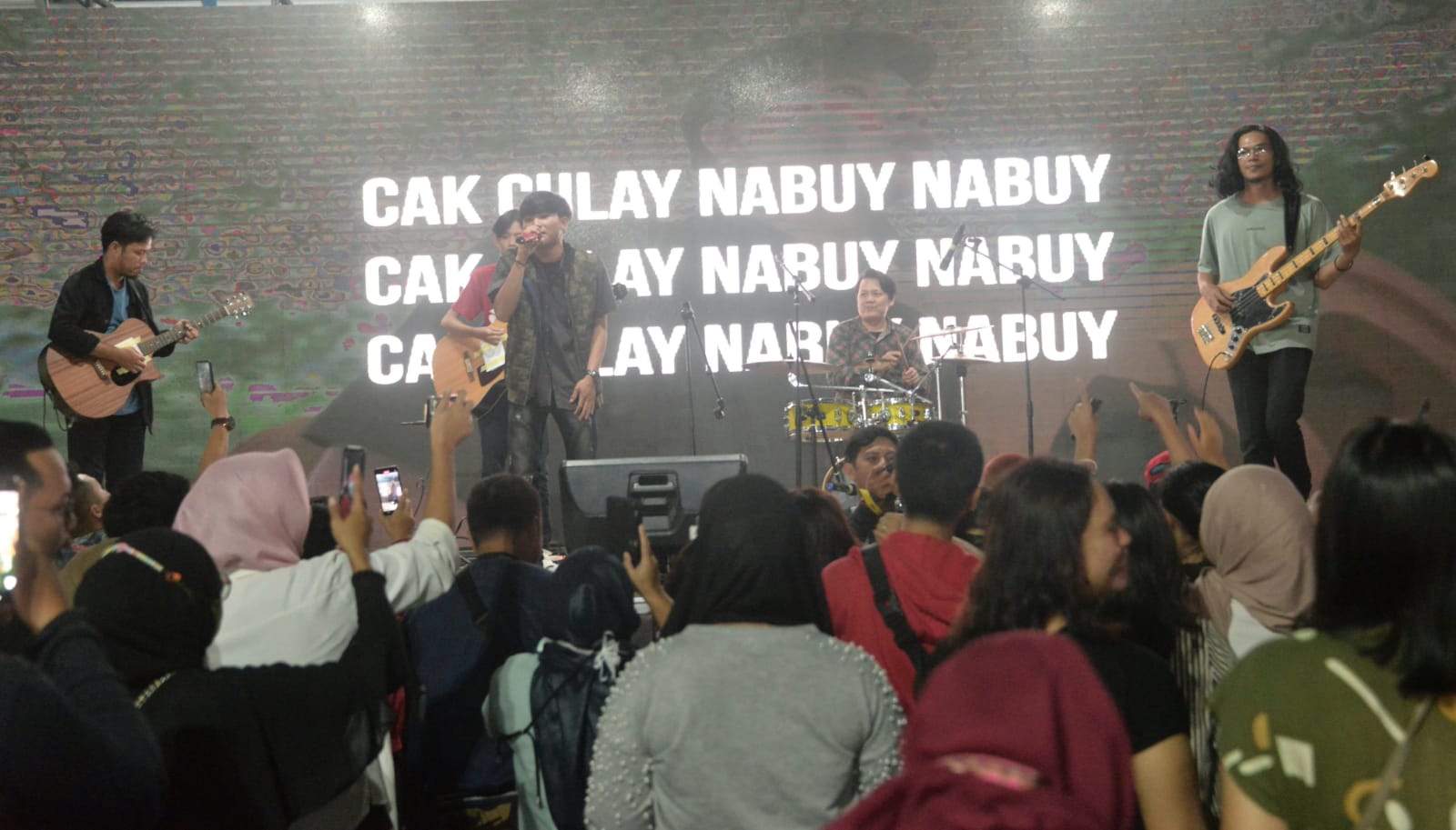 Pecah, Yusuf Cak Culay Ajak Pengunjung Nobar Piala Dunia dan Fun Food Festival Radar Lampung