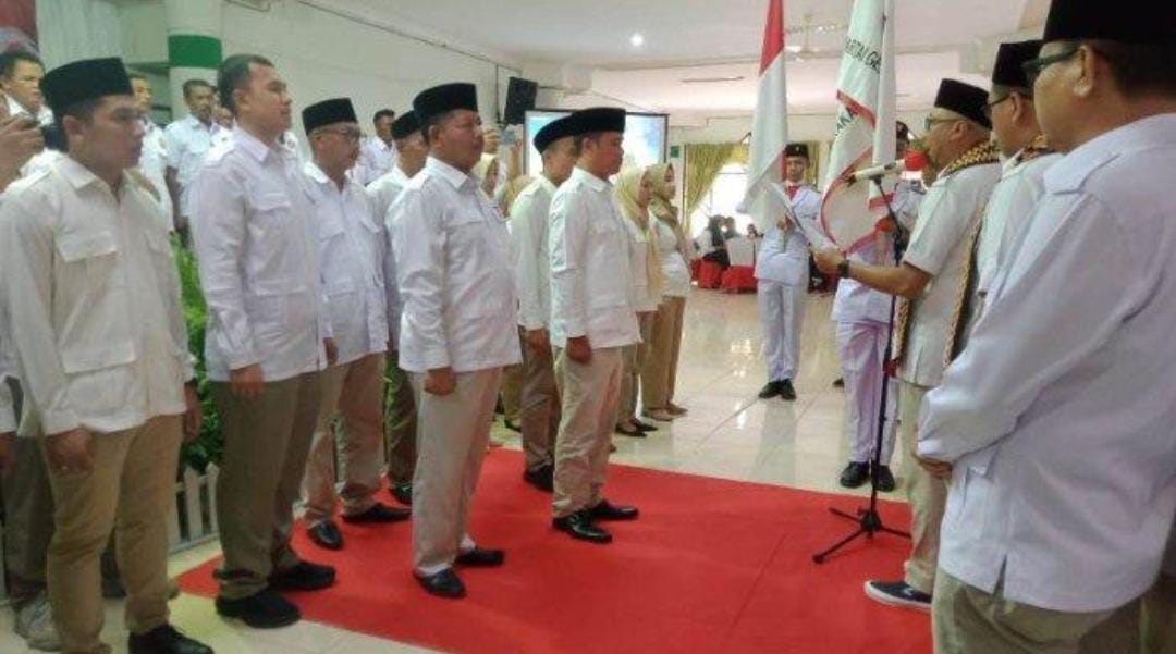Wakil Ketua DPRD Kembali Pimpin DPC Gerindra Tulang Bawang, Begini Pesan Rahmat Mirzani Djausal