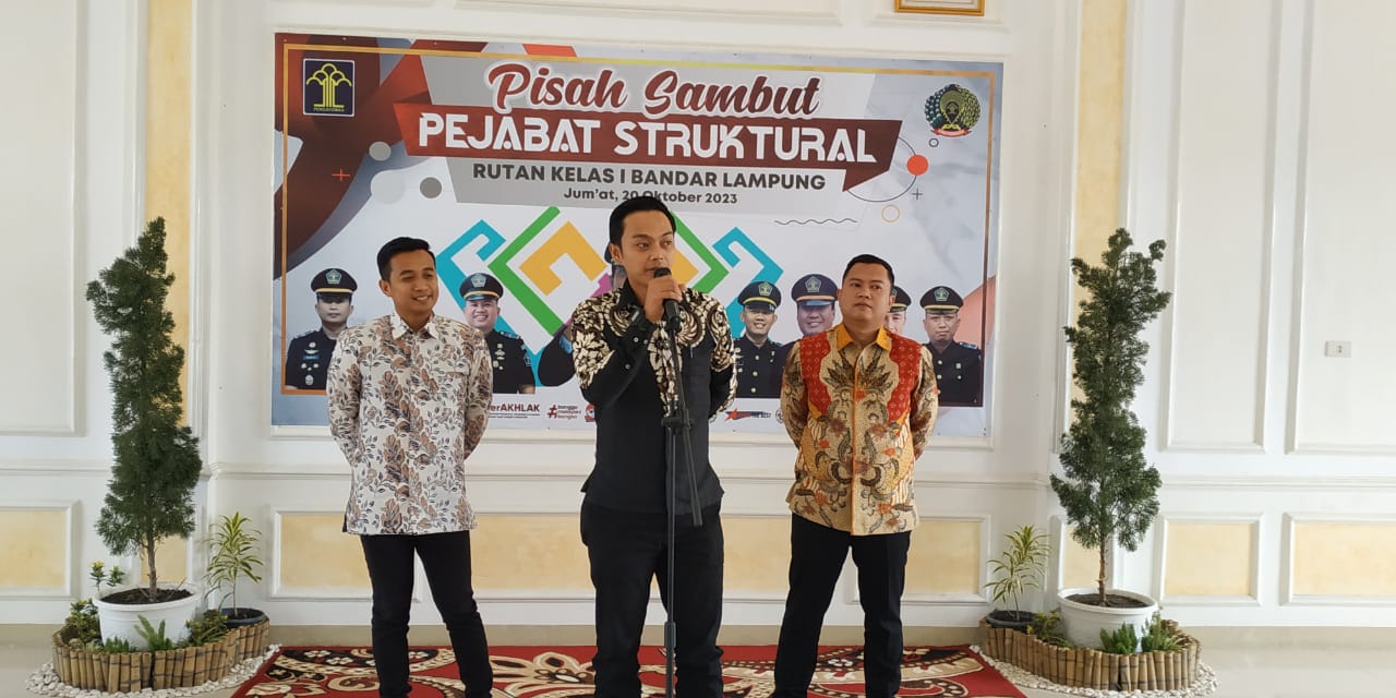 Tiga Pejabat Rutan Bandar Lampung Berganti, Cek Daftar Nama dan Jabatan Terbarunya