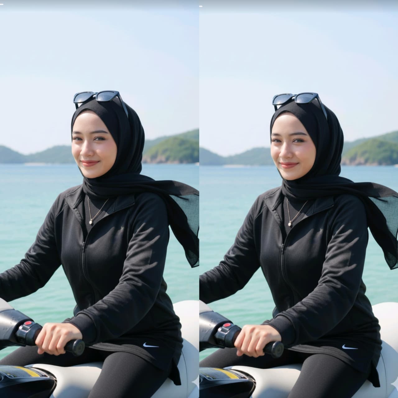 Naik Jetski Tanpa Kepanasan di Pantai? Cukup Pakai Prompt Gemini AI, Hasilnya Tetap Hyper-Realistis!