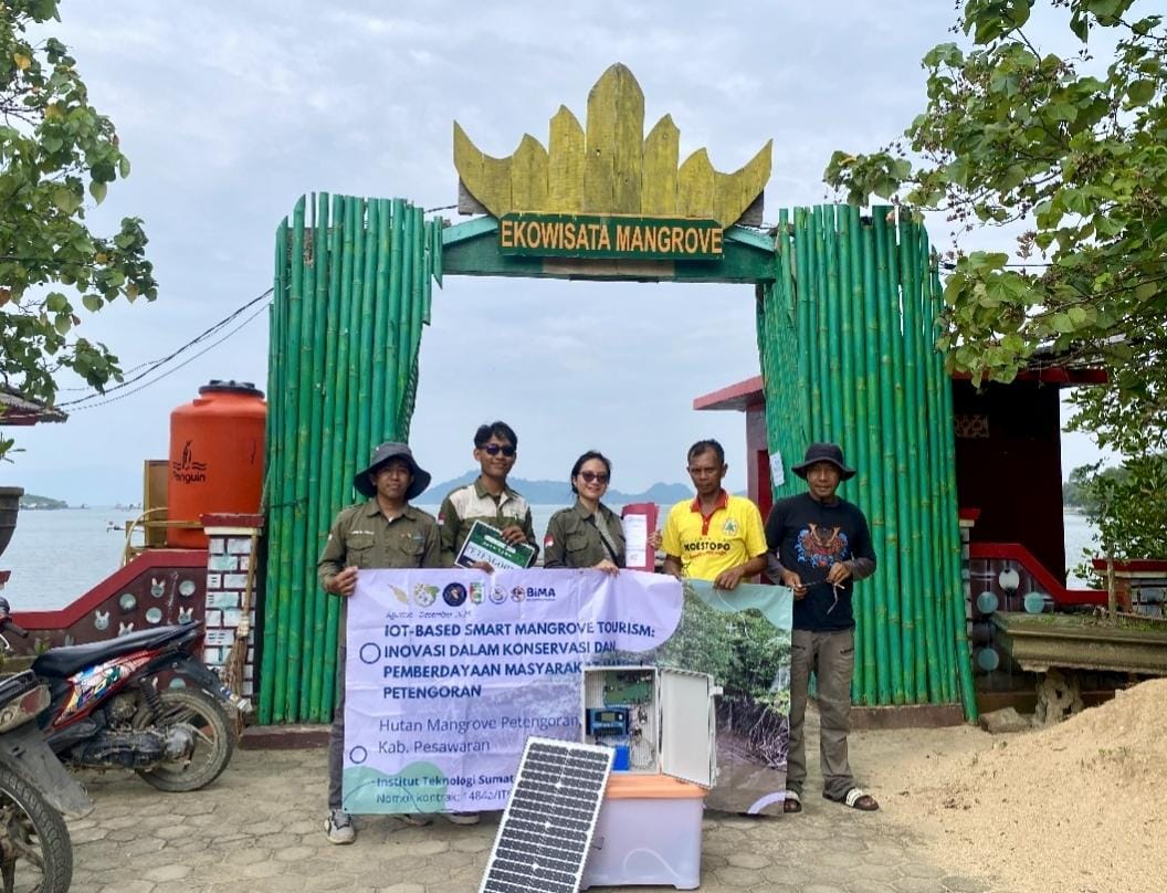 Tim Dosen PKM Itera Luncurkan Inovasi IoT Untuk Pelestarian Mangrove Pesawaran 
