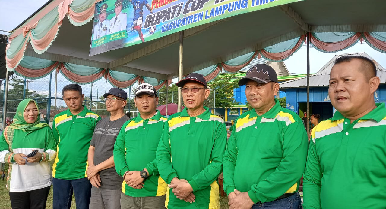 Enam Tim Ikuti Turnamen Sepak Bola Bupati Lampung Timur Cup Zona 2