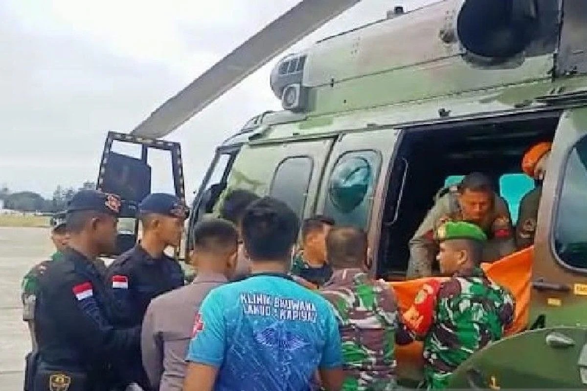 11 Warga Sipil Korban Penembakan KKB Dievakuasi ke Timika