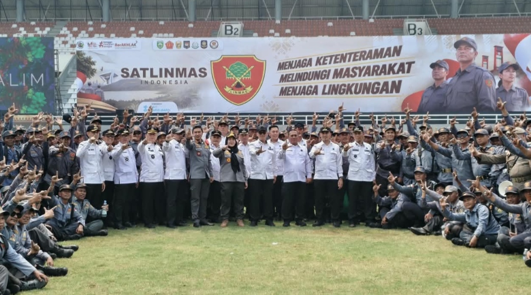 Bunda Eva Kirim 400 Pasukan Linmas ke Palembang, Ini Misi Besar yang Dibawa