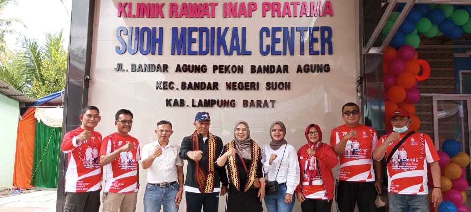 Satu-satunya di Lampung Barat, Klinik Rawat Inap Pratama Diresmikan