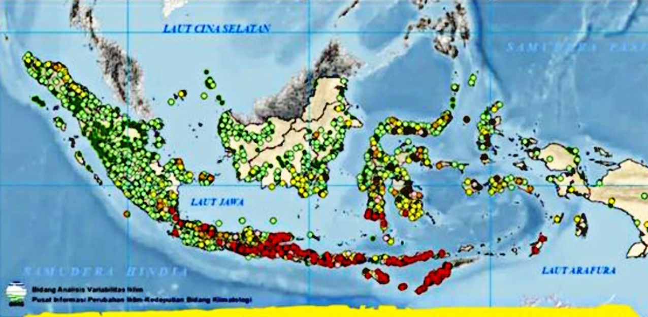 Update Daerah Kurang Hujan Terpanjang Hingga Tengah November 2023 Termasuk Lampung, Sumba Timur Paling Parah