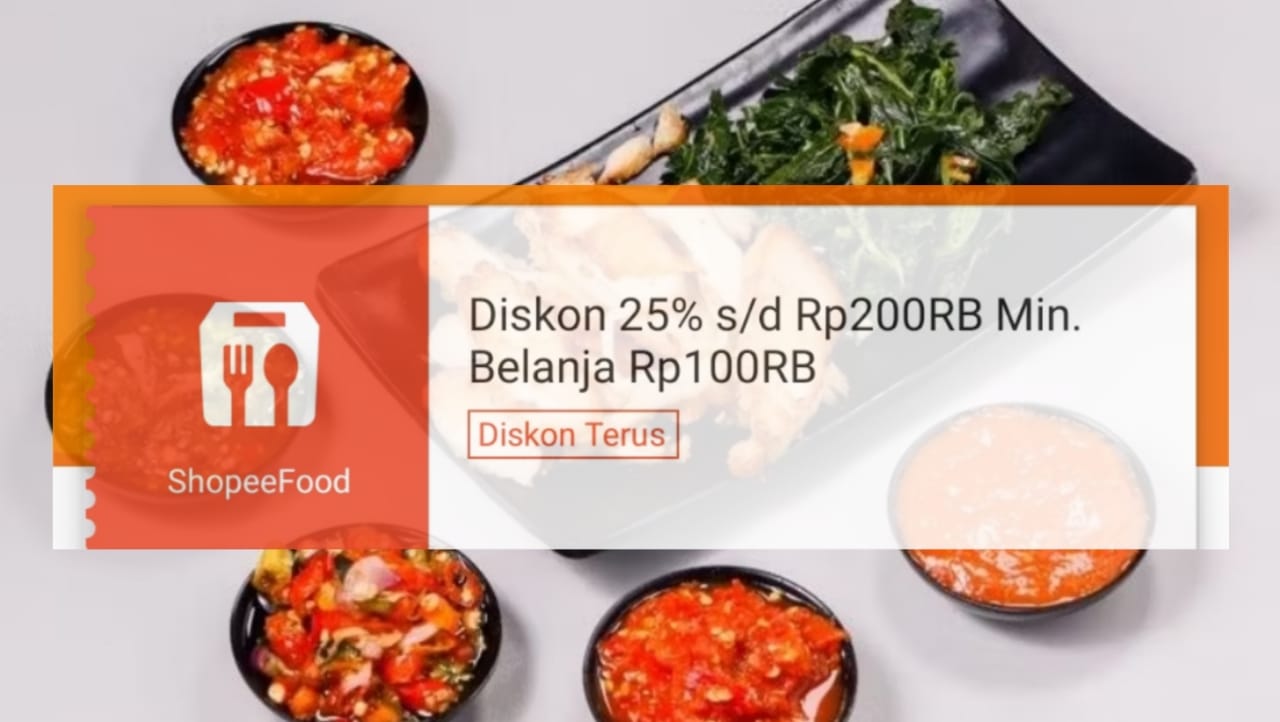 Hari Terakhir Promo, Klaim Voucher Diskon ShopeeFood Sampai Rp200 Ribu Spesial Malam Tahun Baru