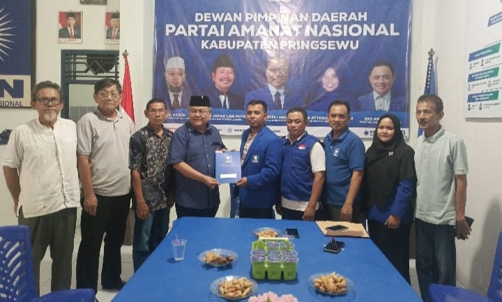 DPP PAN Terbitkan 17 Surat untuk Bacakada Pringsewu Lampung