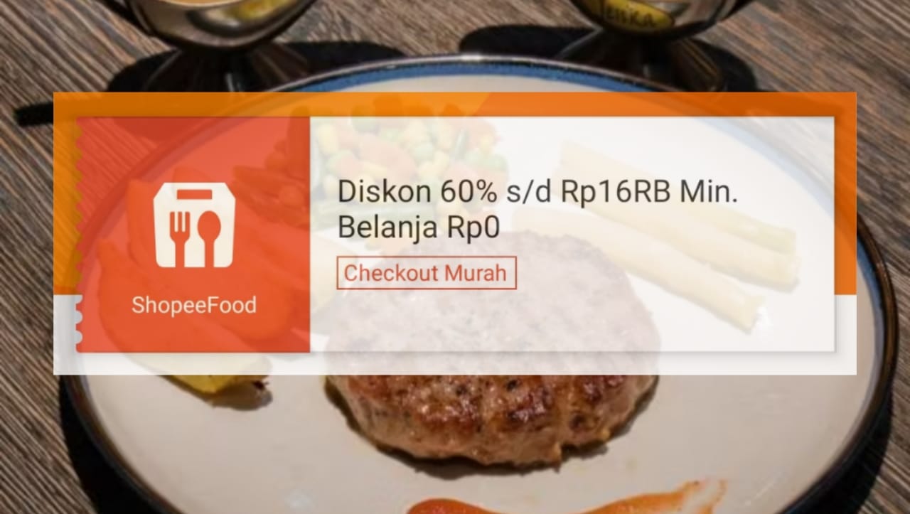 Diskon 60 Persen di ShopeeFood, Klaim Vouchernya Jangan Sampai Kelewatan!