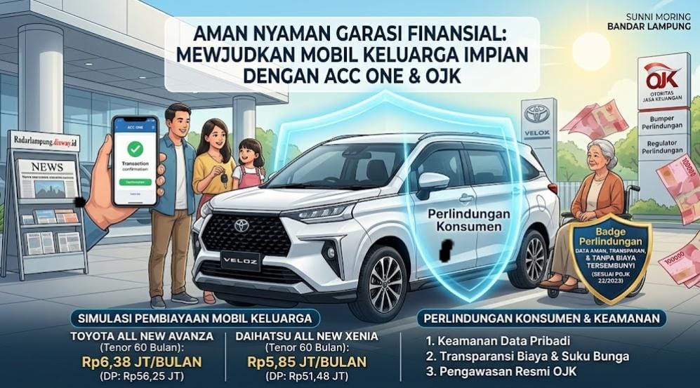 Aman Berburu Mobil Keluarga via ACC ONE Dalam Bumper Perlindungan OJK