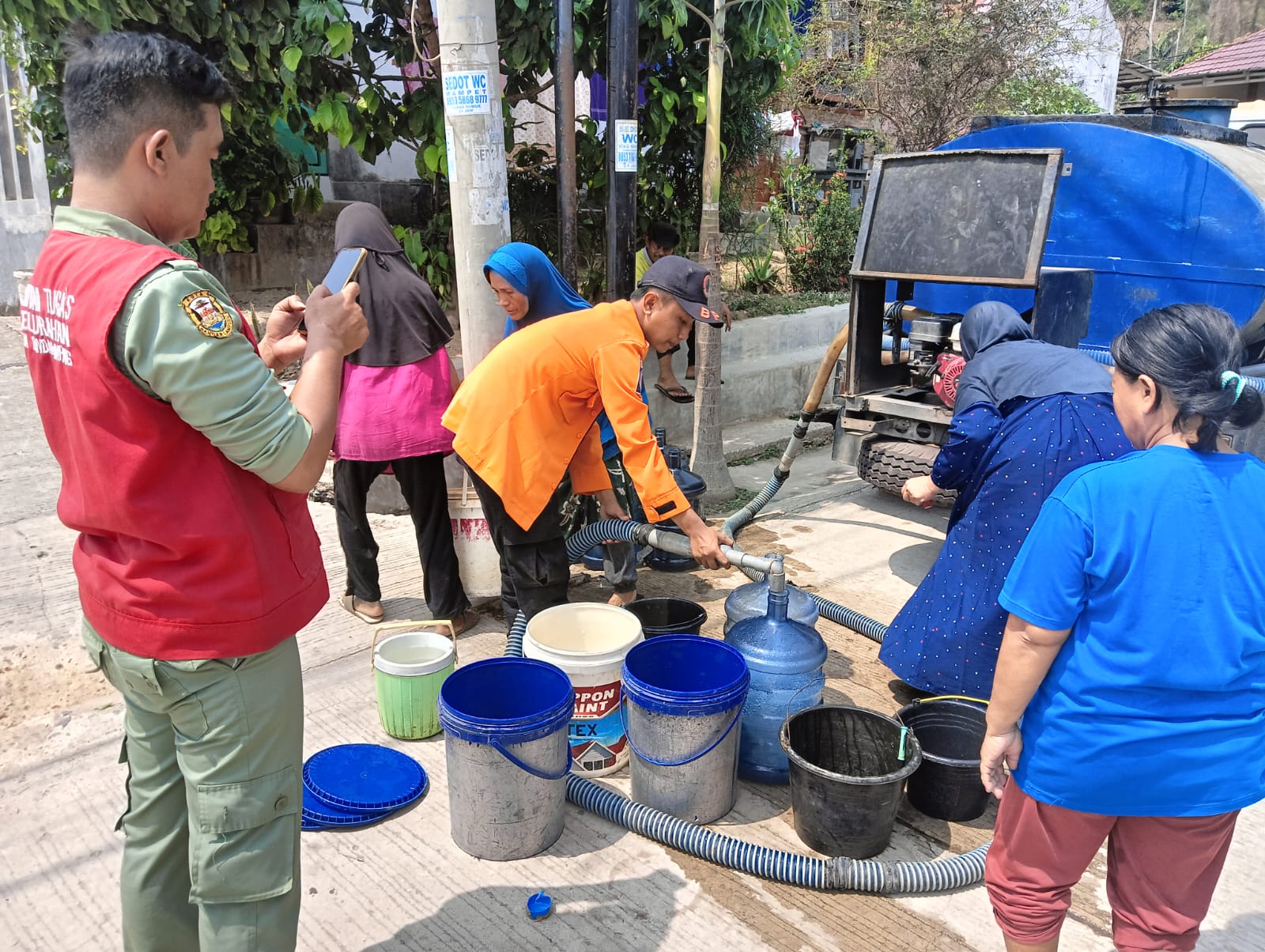 Air Bersih di Bandar Lampung Tetap Disalurkan Meski Hujan Sudah Turun, Alasannya Bikin Terenyuh
