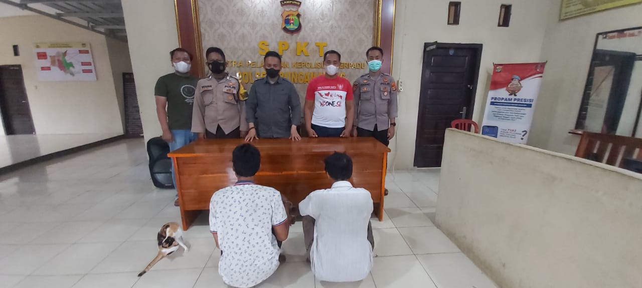 Borgol dan Bawa Kabur Wanita, Dua Pria di Lampung Utara Diringkus Polisi