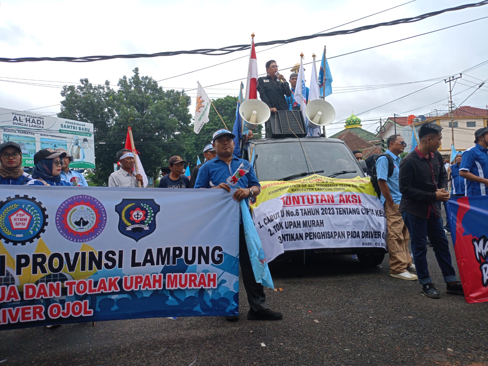 May Day: Buruh Lampung Sampaikan Lima Tuntutan Prioritas