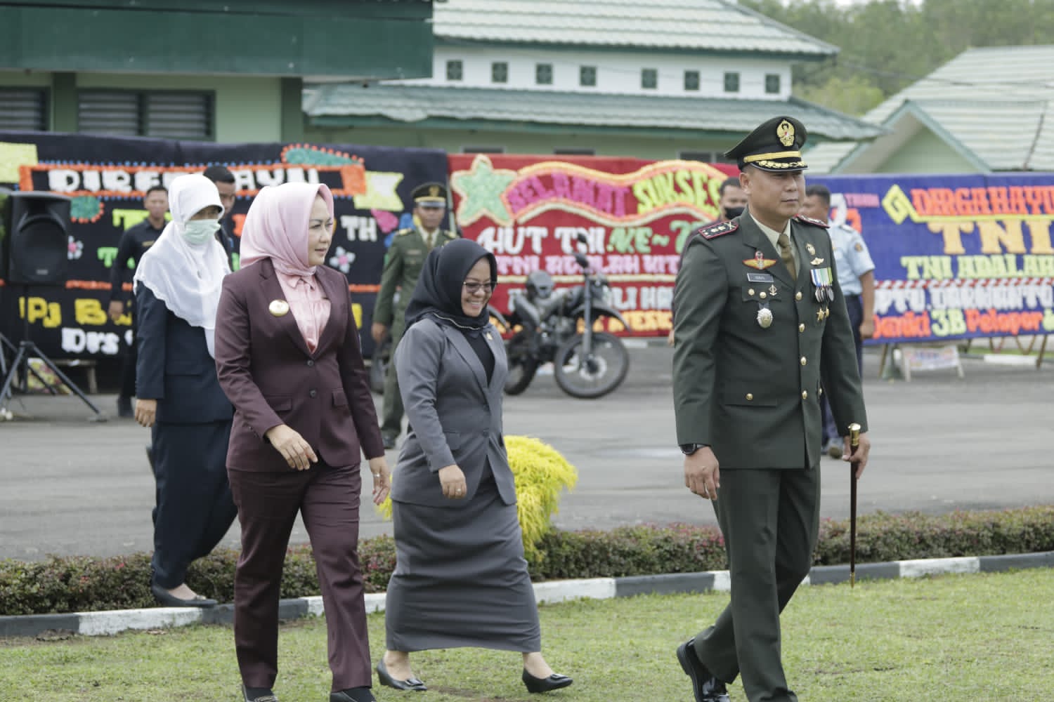 Ini Harapan Bupati Winarti Pada Peringatan HUT TNI ke-77