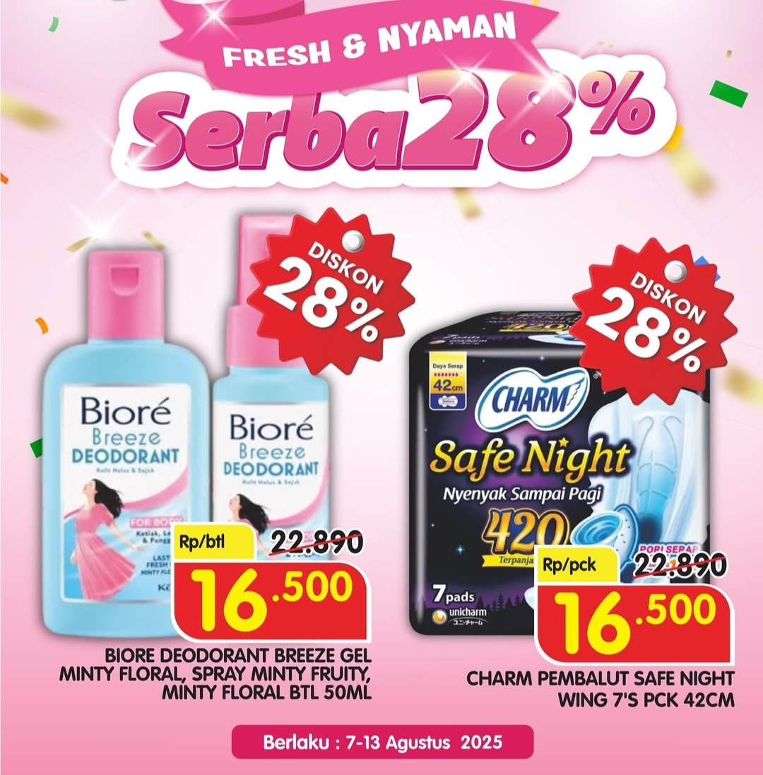 Update Promo Superindo 7-13 Agustus 2025, Fresh dan Nyaman Sale 28 Persen