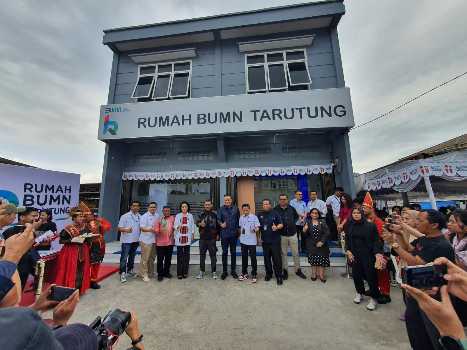 Rumah BUMN Tarutung Diresmikan, Kementerian BUMN dan BRI Perkuat UMKM Lokal