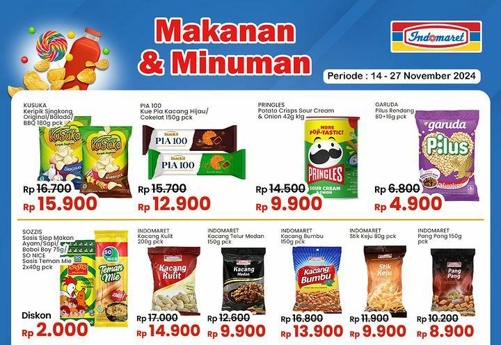 Dapatkan Cemilan Hemat Langsung Di Promo Indomaret Lampung