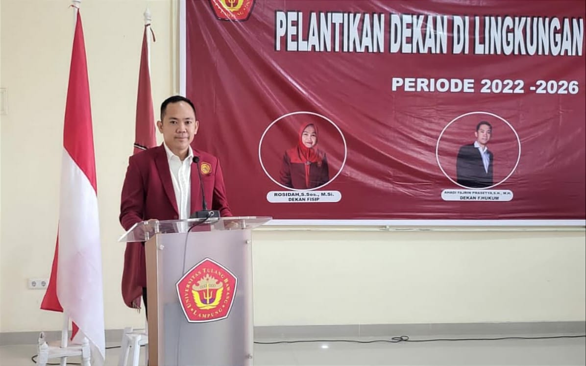 Ahadi Fajrin Jadi Dekan Termuda di Lampung