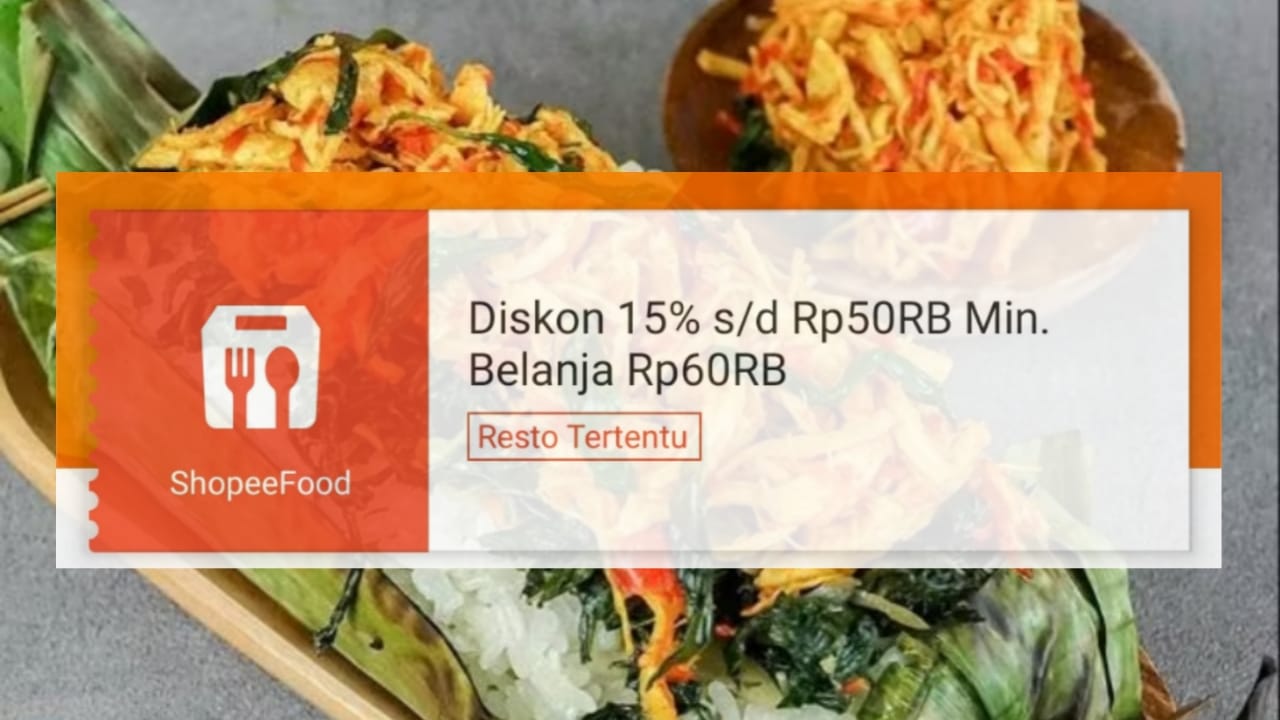 Dapatkan Diskon Potongan Harga Sampai Rp50 Ribu di Akhir Pekan, Klaim Voucher ShopeeFood Sekarang!