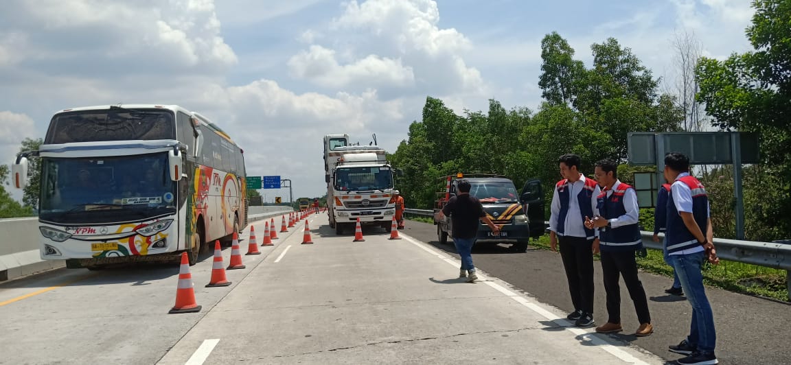 Perbaikan Jalan Tol Lampung Sudah 95 Persen