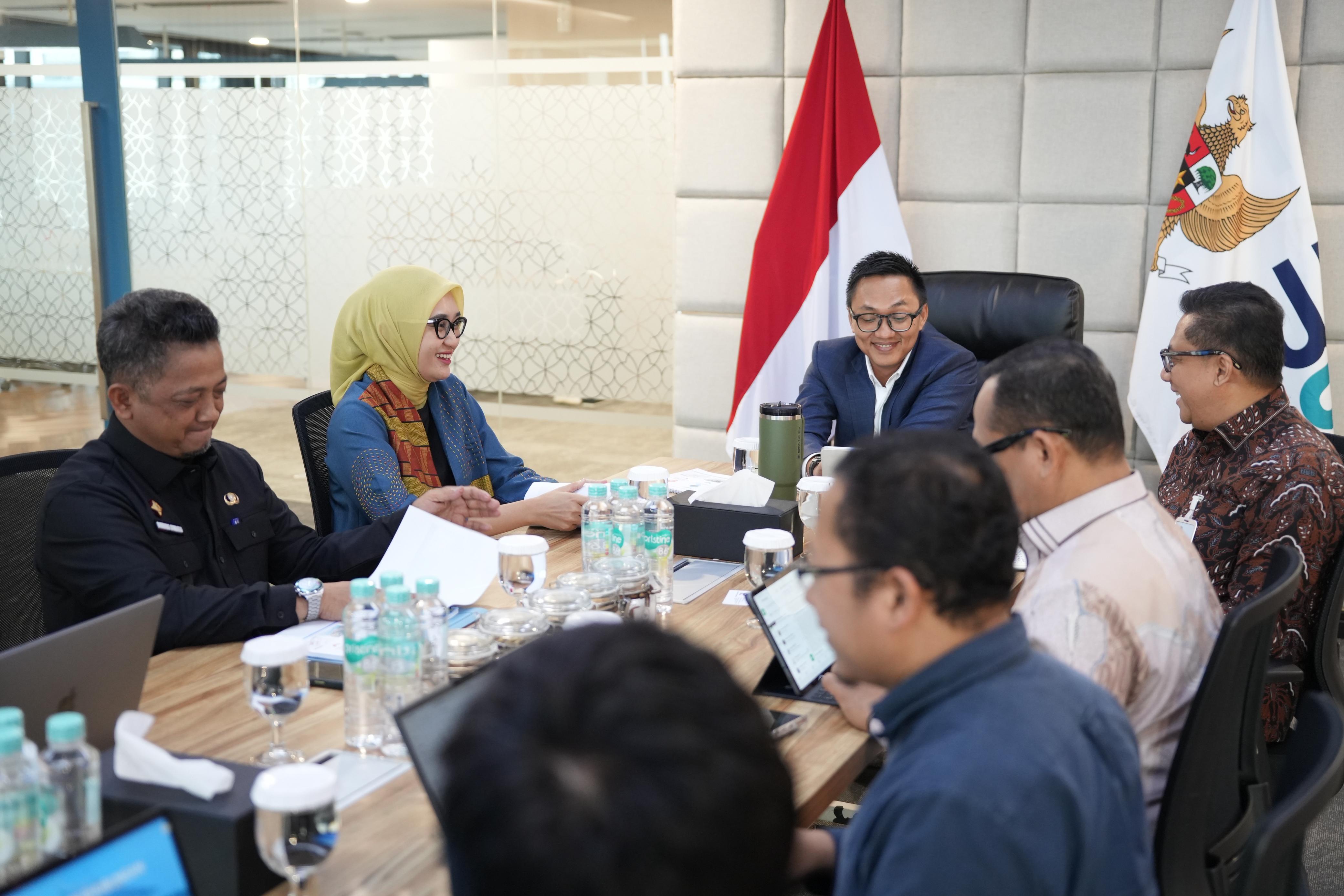 Wagub Jihan Bawa Sejumlah Program Strategis Lampung Kehadapan BP BUMN