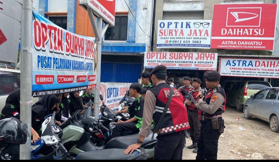Sasar Titik Rawan Kejahatan, Polres Tulang Bawang Antisipasi Tindak Pidana C3 