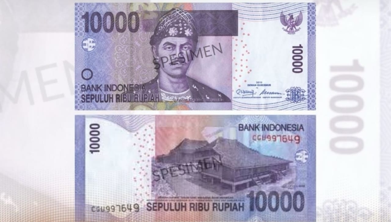 Tidak Berlaku Lagi, Bank Indonesia Tarik Uang Pecahan Rp 10 Ribu Tahun Emisi 2005