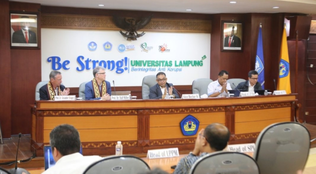 Wujudkan Visi Misi Universitas, FT Unila Gelar On-Site Visit Akreditasi ASIIN untuk Tiga Jurusan 