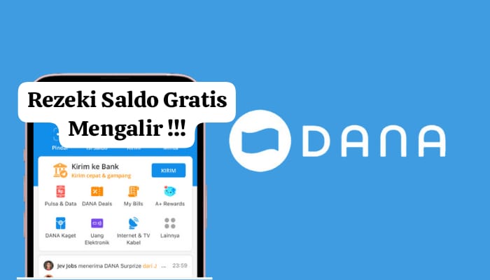 Rezeki Saldo DANA Kaget Rp 135 Ribu Cair 1 Menit Hari Ini, Klaim Tautan Link Dompet Digital Sekarang