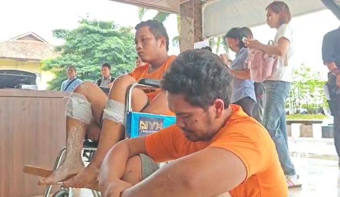 Dua Pelaku Curanmor Asal Lampung Timur Ditembak Polisi Saat Melawan Saat Ditangkap