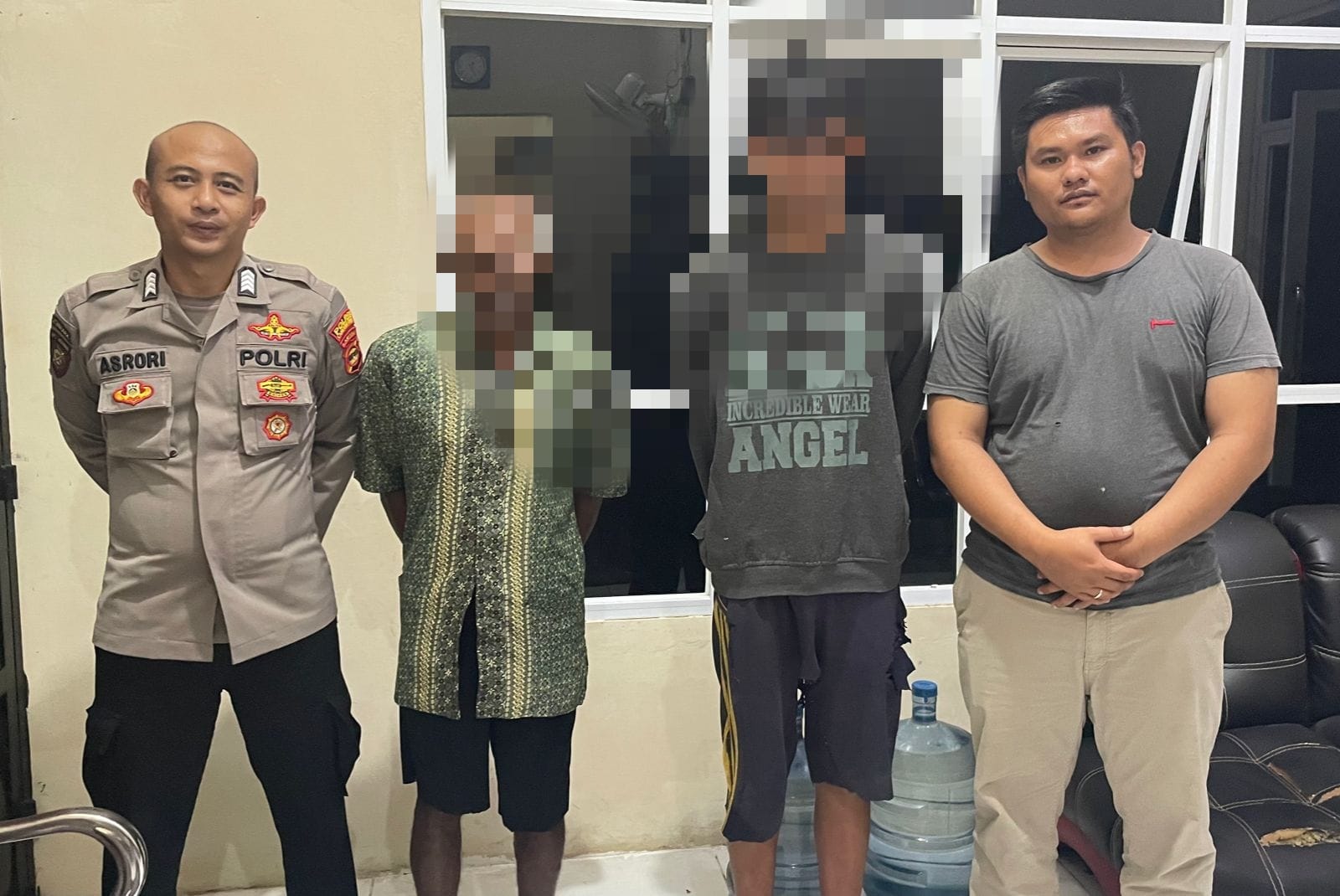 Polres Lampung Timur Amankan 2 Pemburu Liar di Hutan TNWK