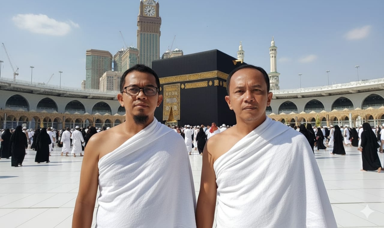 Prompt Gemini AI di Ka'bah, Hasil Foto Realistis Bikin Tambah Rindu ke Tanah Suci 