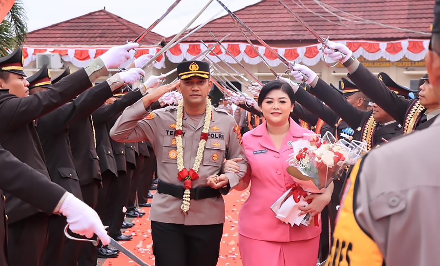 Masuk Daftar Mutasi Polri Terbaru, Kapolres Lampung Utara Ditarik ke Mabes 