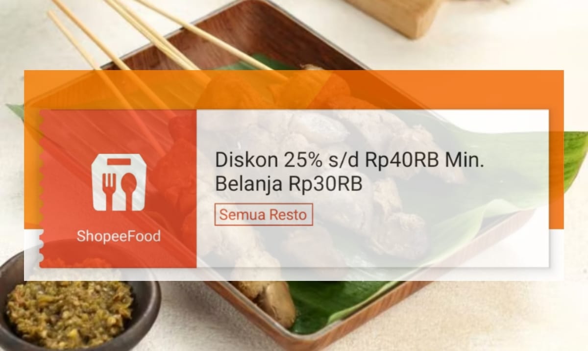 Dapatkan Diskon Hingga Rp 40 Ribu Untuk Bisa Sarapan Kenyang di Restoran Murah ShopeeFood, Klaim Sekarang!