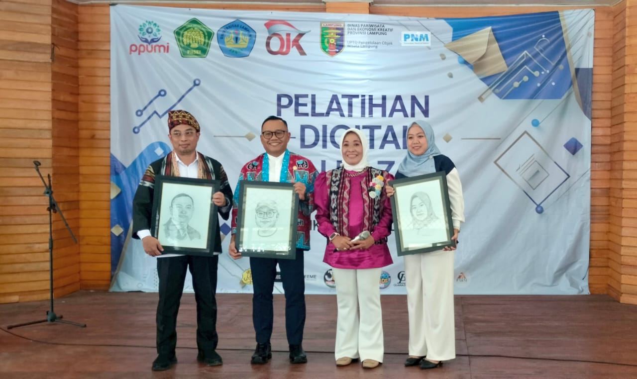 PPUMI dan PIISEI Cabang Lampung Gelar Pelatihan Digitalisasi 