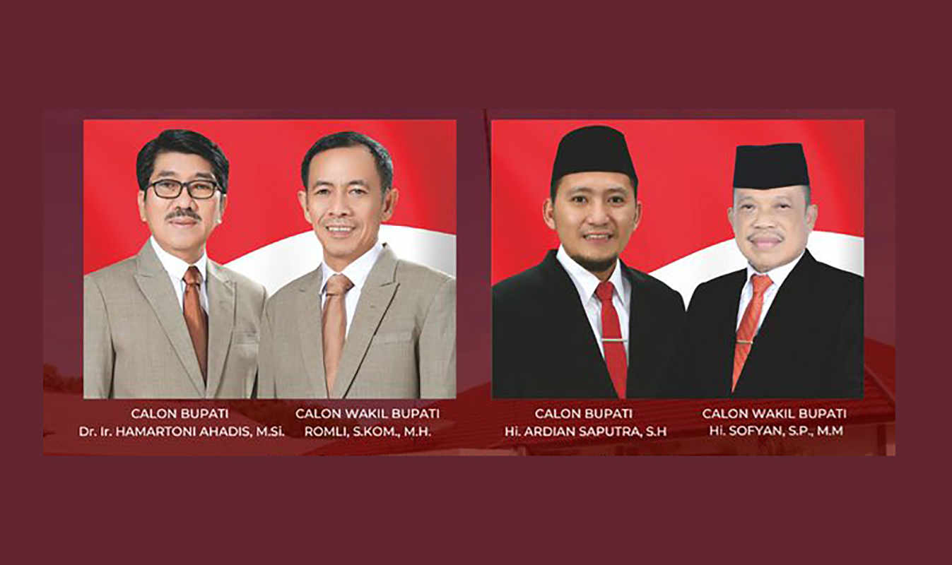 Kontestasi Sengit Hamartoni vs Ardian, Swing Voters Penentu Takhta Lampung Utara 