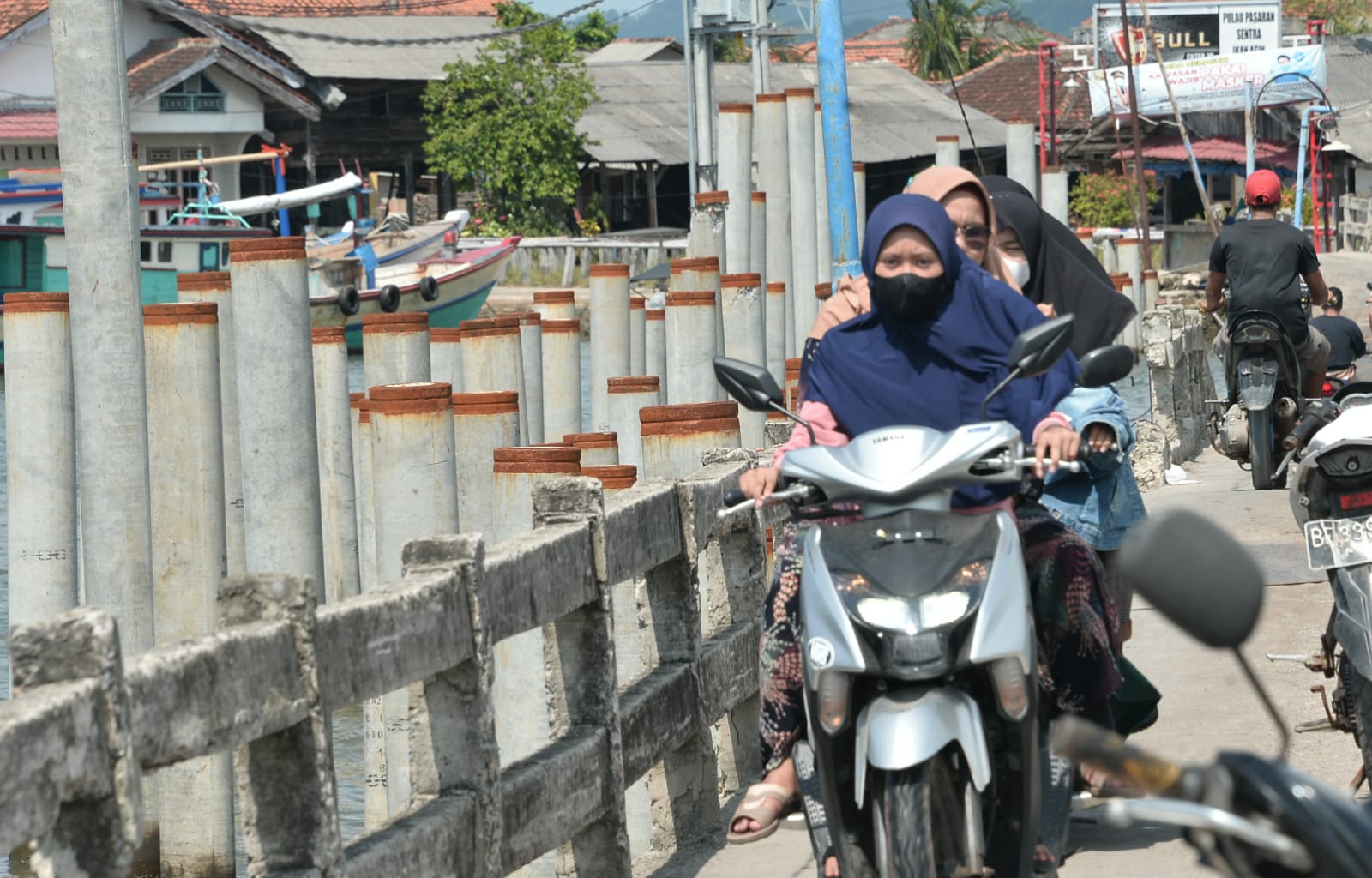 Pemkot Lanjutkan Rehabilitasi Jembatan Pulau Pasaran Tahap II