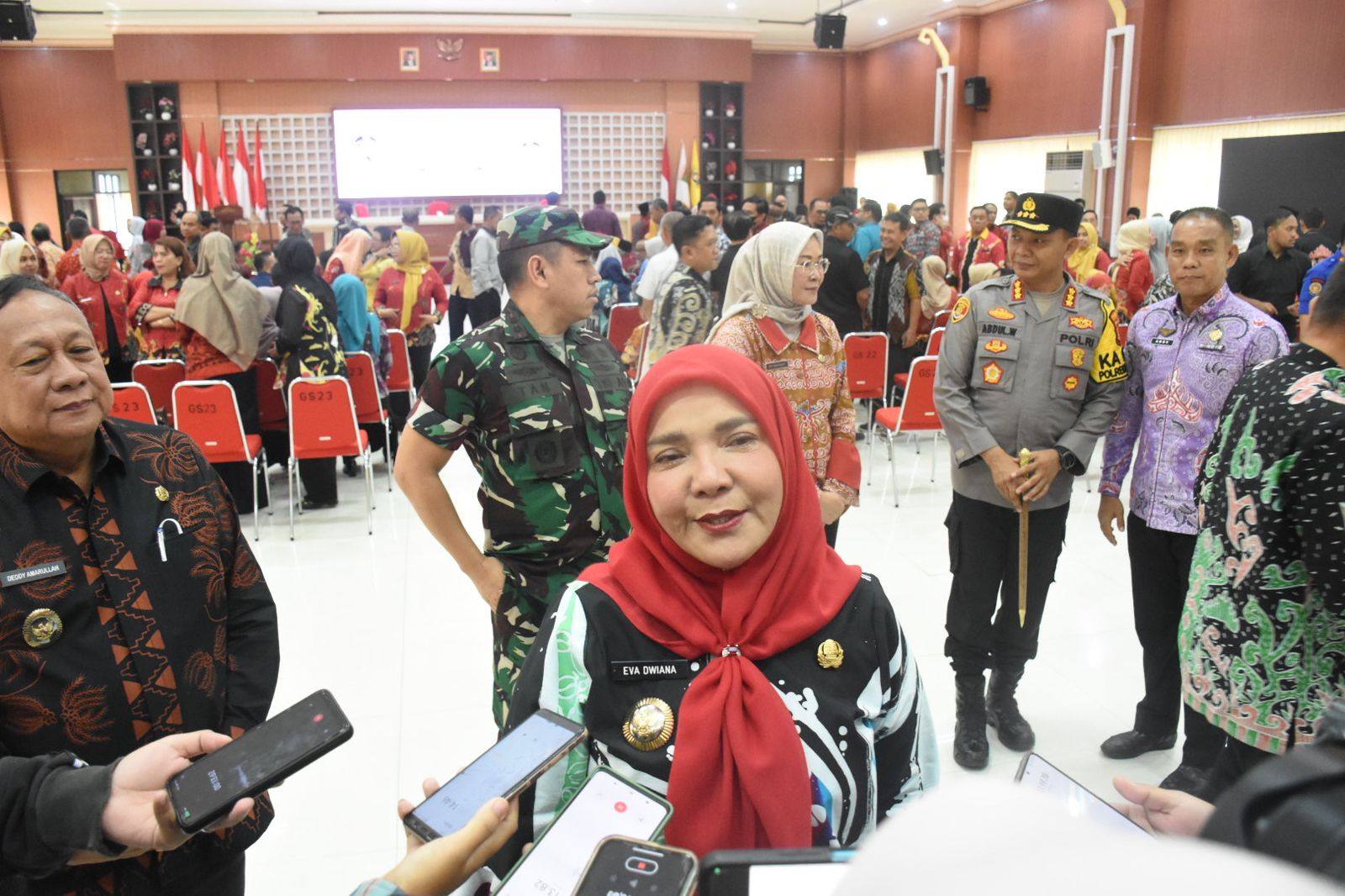 Wali Kota Bandar Lampung Eva Dwiana Isyaratkan Kembali Maju Pilwakot dengan Wakil yang Sama