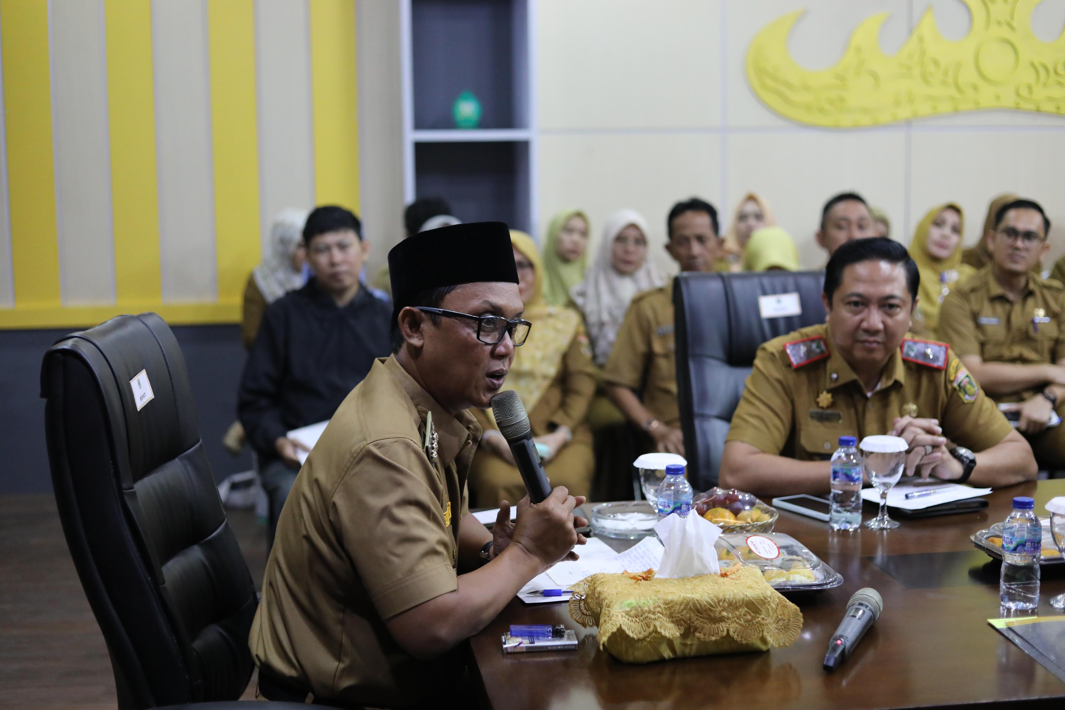 Bupati Ardito Pimpin Entry Meeting Pemeriksaan Keuangan Pemkab Lampung Tengah