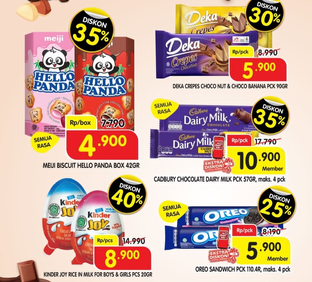 Promo Serba Cokelat Hingga Es Krim Super Hemat Bersama Superindo, Mulai Harga Rp 4.000